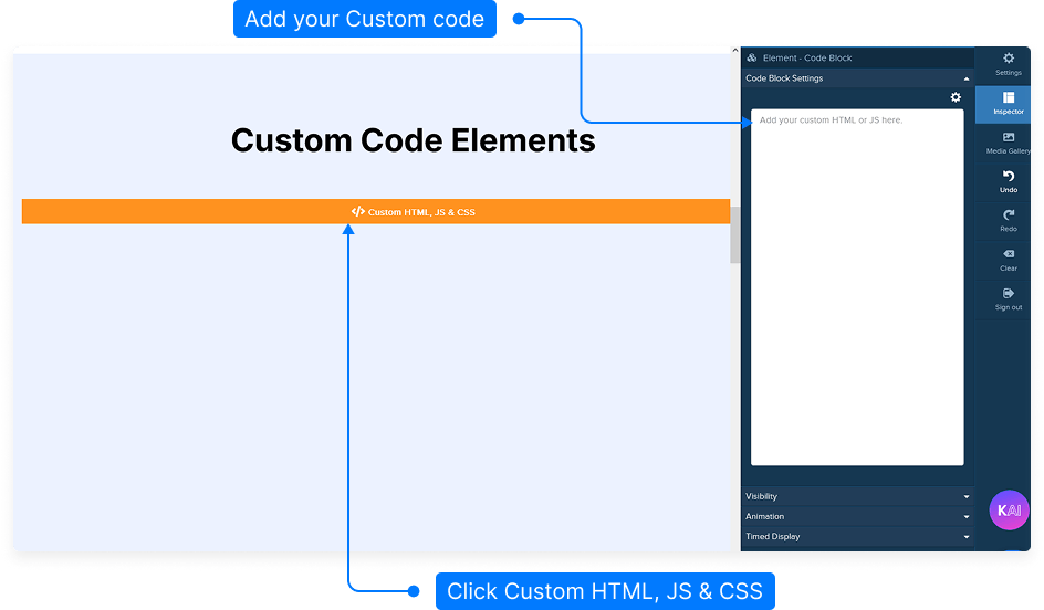 Code Block Screenshot